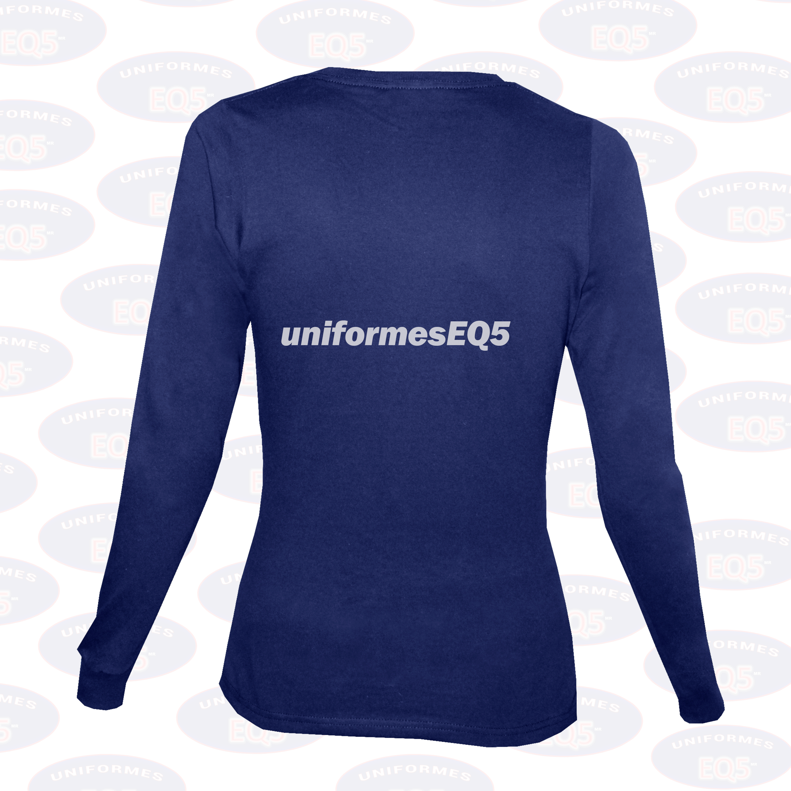 Playera Cuello Redondo Manga Larga - Imagen 4